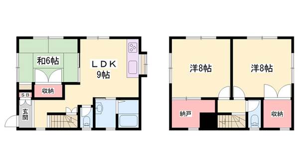 平津戸建(N様邸)の物件間取画像